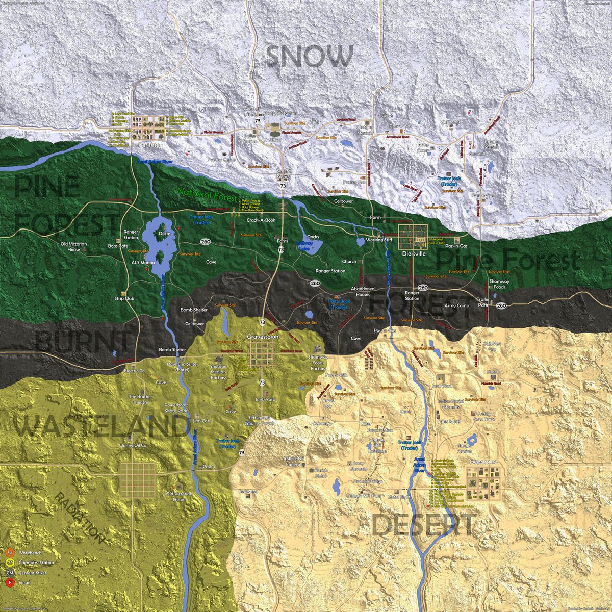 7dtd navezgane map and locations