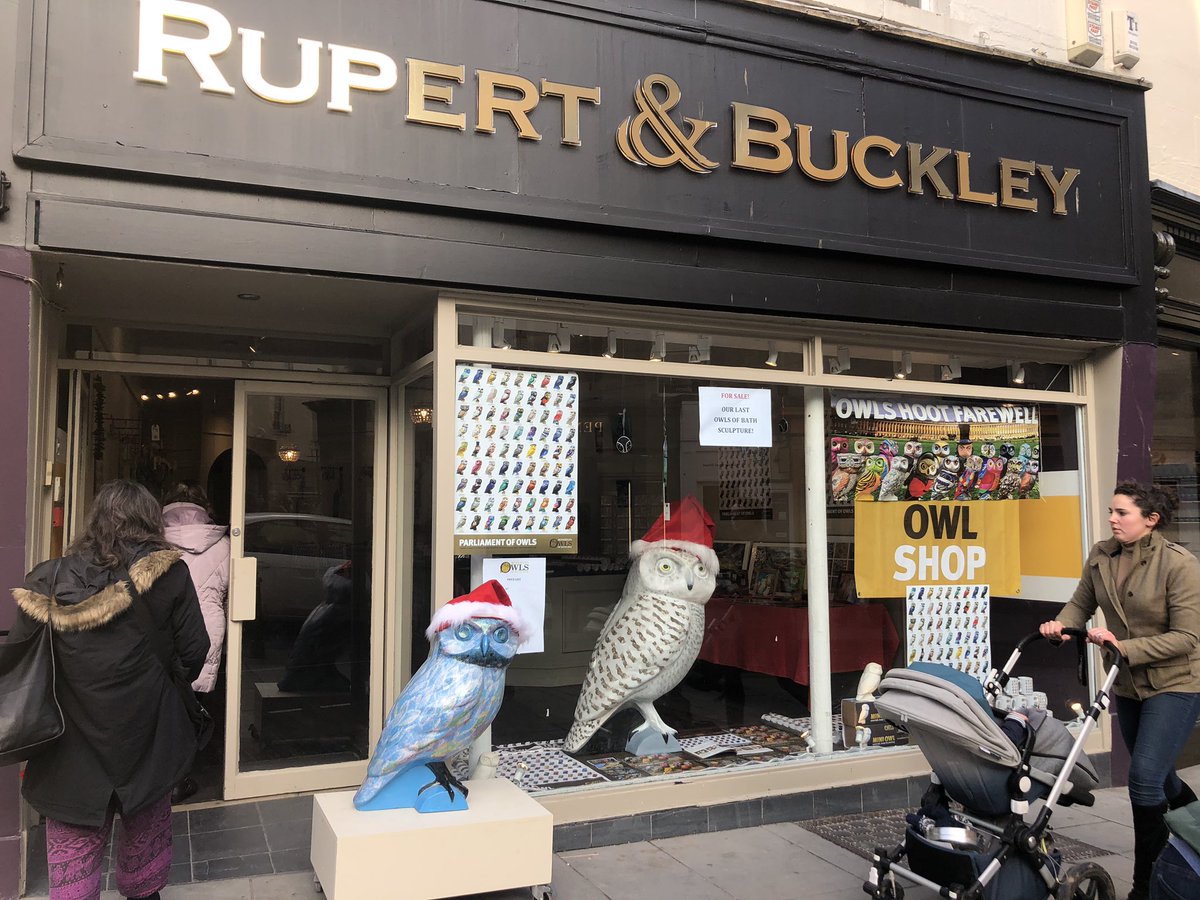 Minerva's Owls of Bath 2018 (@owlsofbath) on Twitter photo When visiting the <a href="/bathxmasmarket/">Bath Christmas Market</a> swoop into the <a href="/OwlsofBath/">Minerva's Owls of Bath 2018</a> pop-up shop on the corner of Milsom St/Old Bond St for some fabulous Owl #Christmas presents & stocking fillers. You could bid for Snowy, the last Owls of Bath sculpture - what a gift for Xmas! minervasowls.org/shop/ When visiting the <a href="/bathxmasmarket/">Bath Christmas Market</a> swoop into the <a href="/OwlsofBath/">Minerva's Owls of Bath 2018</a> pop-up shop on the corner of Milsom St/Old Bond St for some fabulous Owl #Christmas presents & stocking fillers. You could bid for Snowy, the last Owls of Bath sculpture - what a gift for Xmas! minervasowls.org/shop/