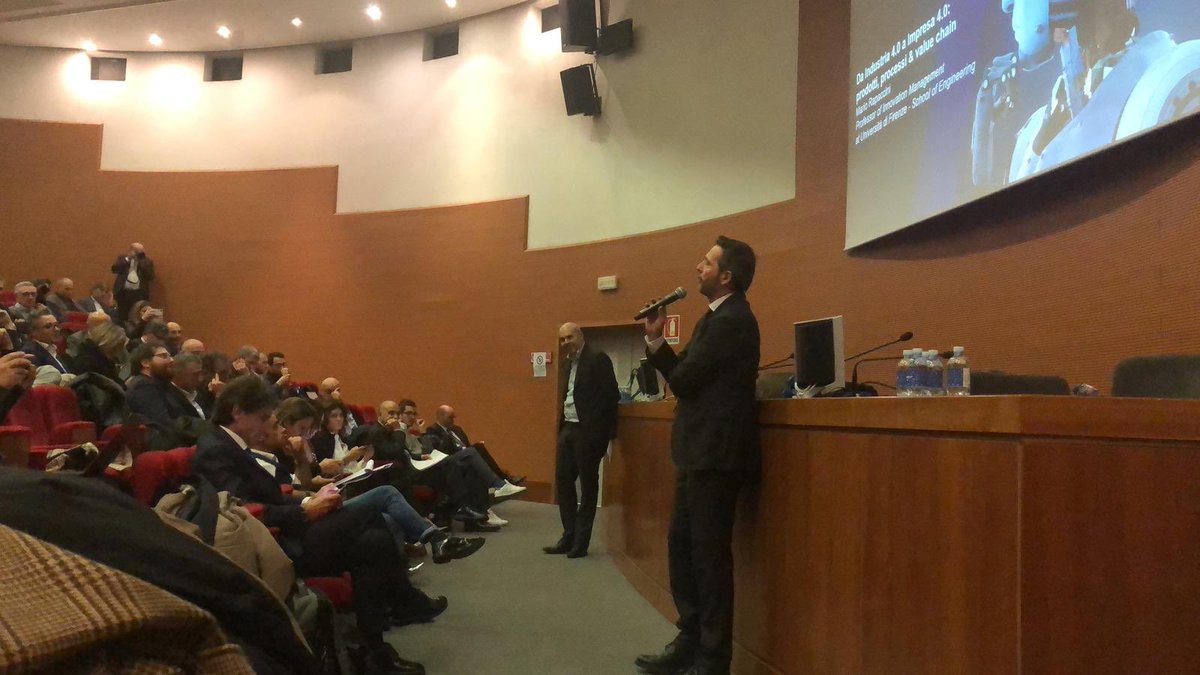 VarGroup's tweet photo. Quali sono gli impatti delle tecnologie 4.0 sui processi delle nostre imprese? Qual è la road map per l'adozione di queste tecnologie?
L'intervento di Mario Rapaccini - Professor of Innovation Management @UNI_FIRENZE - School of Engineering https://t.co/pw4LOlUsBb