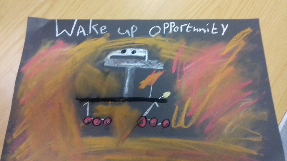 skysketcher's tweet photo. At Lucan Libraries yesterday the children got familiar with the story of Opportunity and the dust storm on Mars. Inspired drawings were created with great empathy.  #MarvellousMars #OppyArt https://t.co/4ddYArmmX2