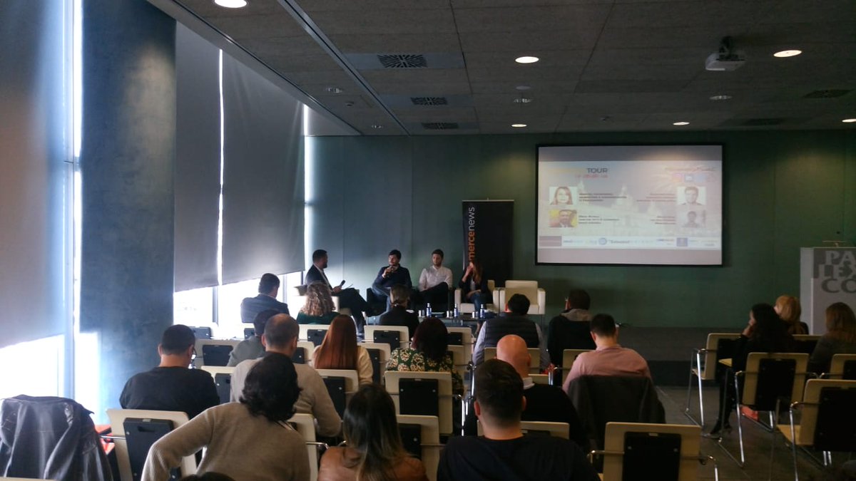 sabadellprensa's tweet photo. #EcommerceTourLC | Diego Alvela Louro, director de Negocio #TPV y #eCommerce de @BancoSabadell en mesa redonda de emprendedores: "Banco Sabadell aporta soluciones para ecommerce adaptadas a sus clientes" @Ecommerce_es https://t.co/GEl2oOFaQv