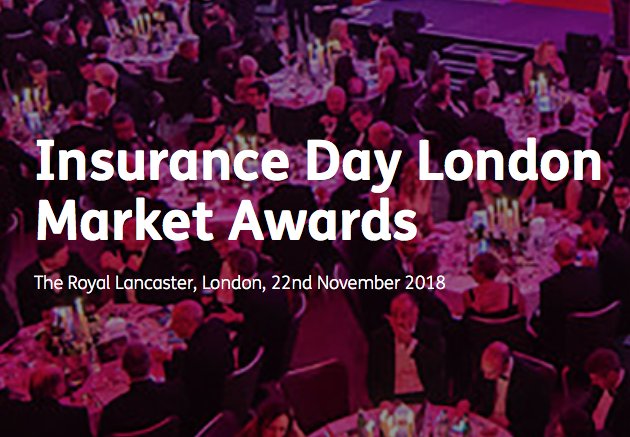 Best of luck to our clients at tonight’s <a href="/insurance_day/">Insurance Day</a> #LondonMarketAwards ceremony: <a href="/LMAupdates/">Lloyd's Market Association</a>, @CanopiusGroup, <a href="/PoolReinsurance/">Pool Reinsurance Co.</a>, @Neon_UW, Orca Insurance, @CapsicumRe, <a href="/AXIS_Capital/">AXIS (AXIS Capital)</a> #Awards #Insurance #Reinsurance