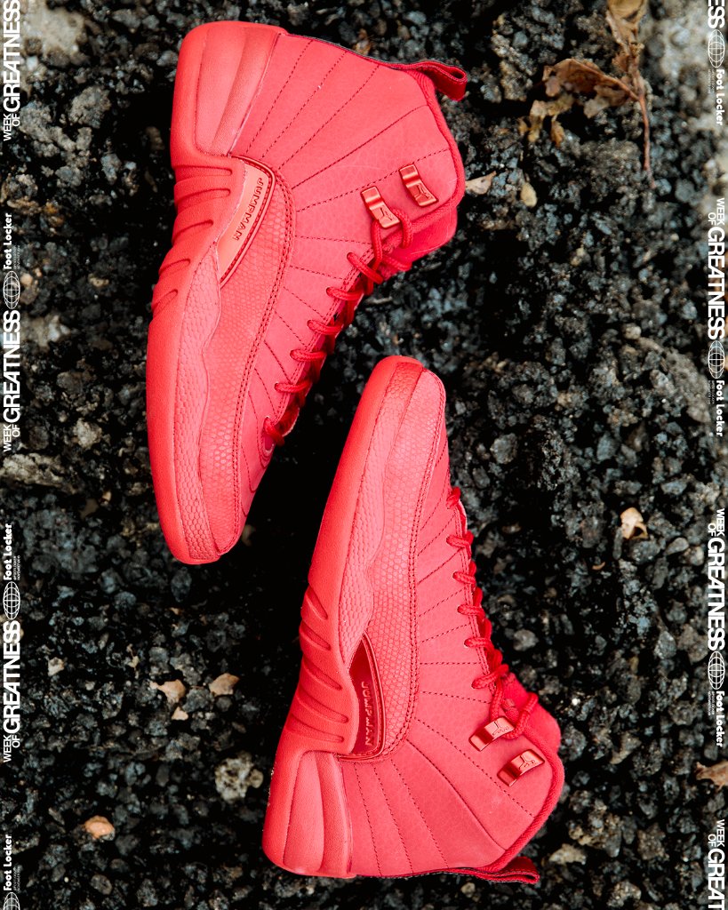 retro 12 gym red kids