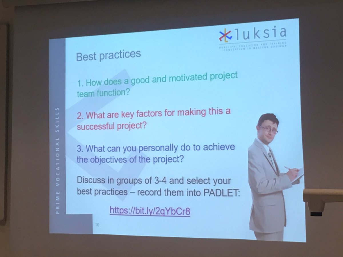 marianne_seppa's tweet photo. #flipideal-project started with two hectic days in Finland #luksia. Talk about the basic skills and flipped learning. #ErasmusPlus https://t.co/u5pAKexCtt