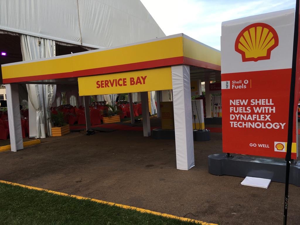 nuwapius's tweet image. Don&apos;t confuse the red for #PeoplePower, it&apos;s #ShellPower today with the  #ShellNewFuels launch at @kampalaserena