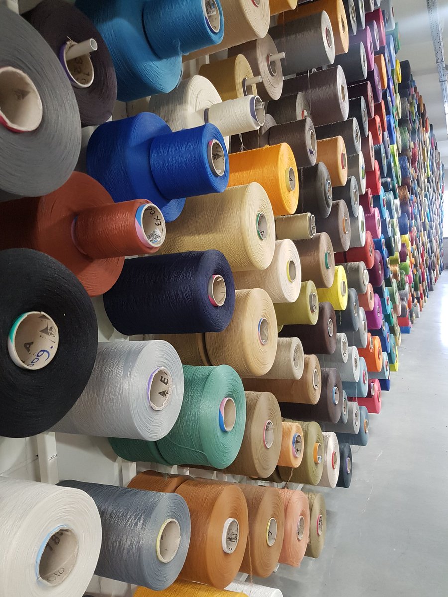 That was like being in an episode of 'How it's Made'! Fascinating. Really clever machines and processes, but they're secret so here's some pretty yarn. Thanks <a href="/Desso_UK/">Desso UK</a>