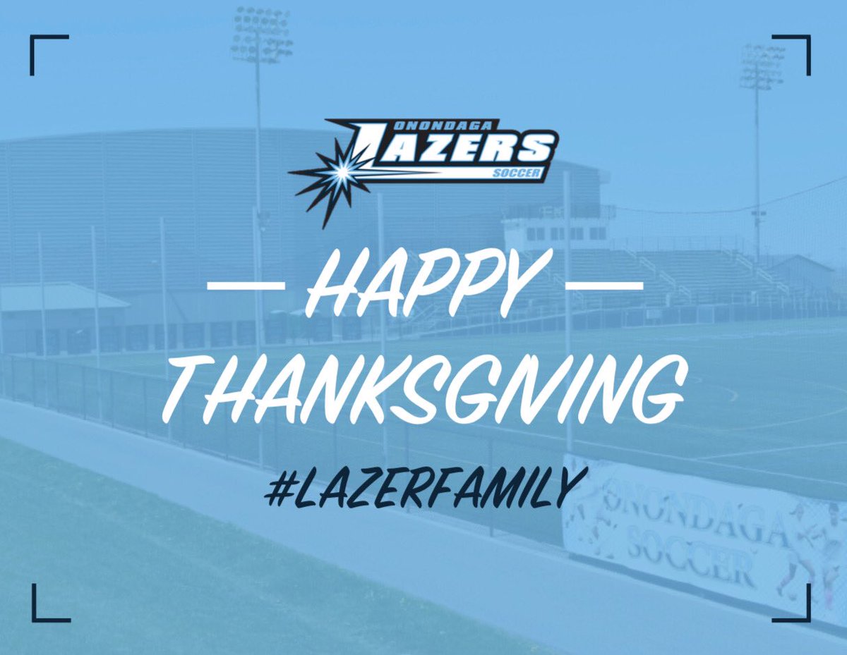 Happy Thanksgiving from our soccer family to yours!