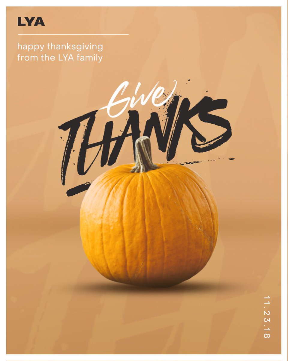 Happy Thanksgiving from the Lakewood Young Adult Family!
“For everything give thanks.” 1 Thessalonians 5:16-18
#HappyThanksgiving⁠