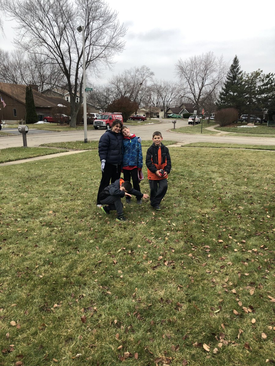 CoachGialo's tweet photo. Congratulations to the Gialo boys for earning the upset over the grown ups in the 2nd annual Gialo Family Turkey Bowl. Mrs Gialo’s passing stats 6-20 4 TD’s, 2-int’s. Happy Thanksgiving everyone!!!! https://t.co/4VaXHhdvPO