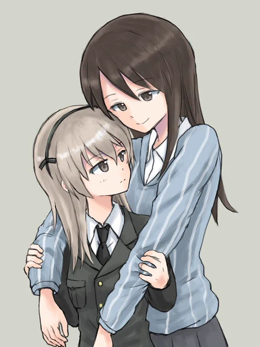 ミカと愛里寿ちゃん 
