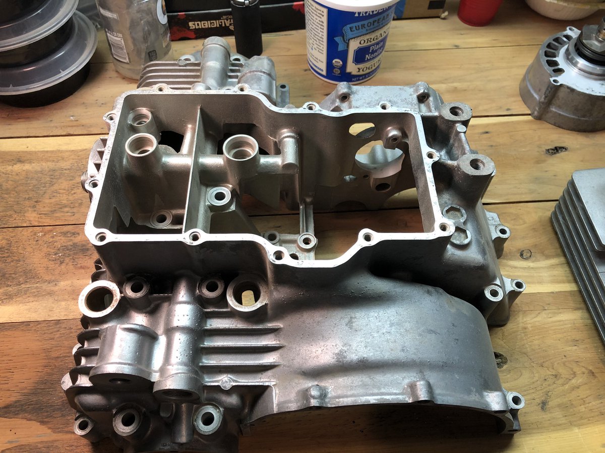 FreerangingInDC's tweet photo. You probably haven’t noticed but I haven’t been on Twitter much lately. It’s because I have a new toy. The Nighthawk engine is almost done. 😌 #BeadBlasting https://t.co/sIn4EHEHIk