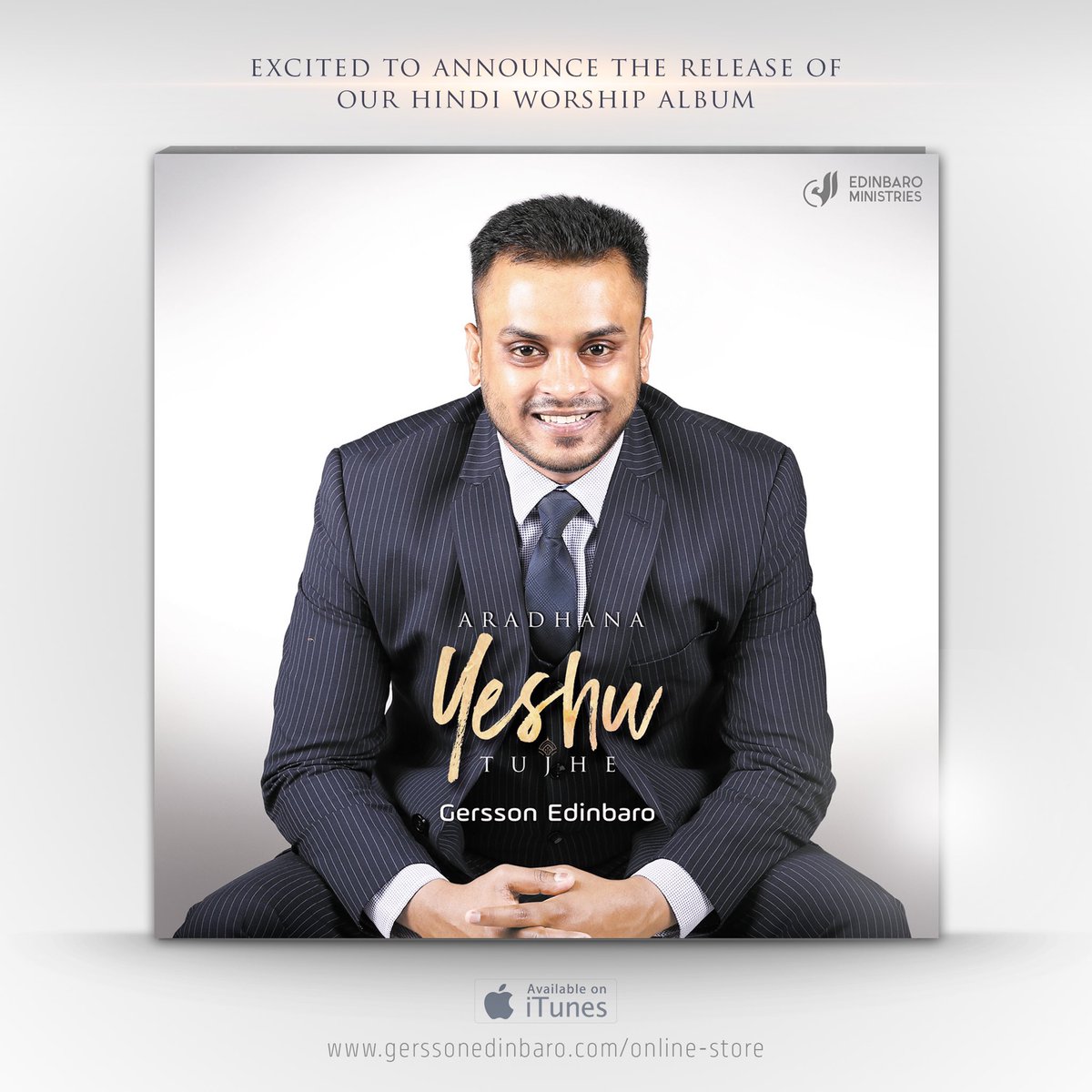 joyprasannal's tweet image. Excited to announce the release of our Hindi Worship Album ‘ARADHANA YESHU TUJHE’. Now available in iTunes &amp;amp; our website 
gerssonedinbaro.com/online-store
In iTunes search ‘Aradhana Yeshu Tujhe’ &amp;amp; click the ‘buy’ option if it says item not available. 
To order a copy call +91 94870 82523