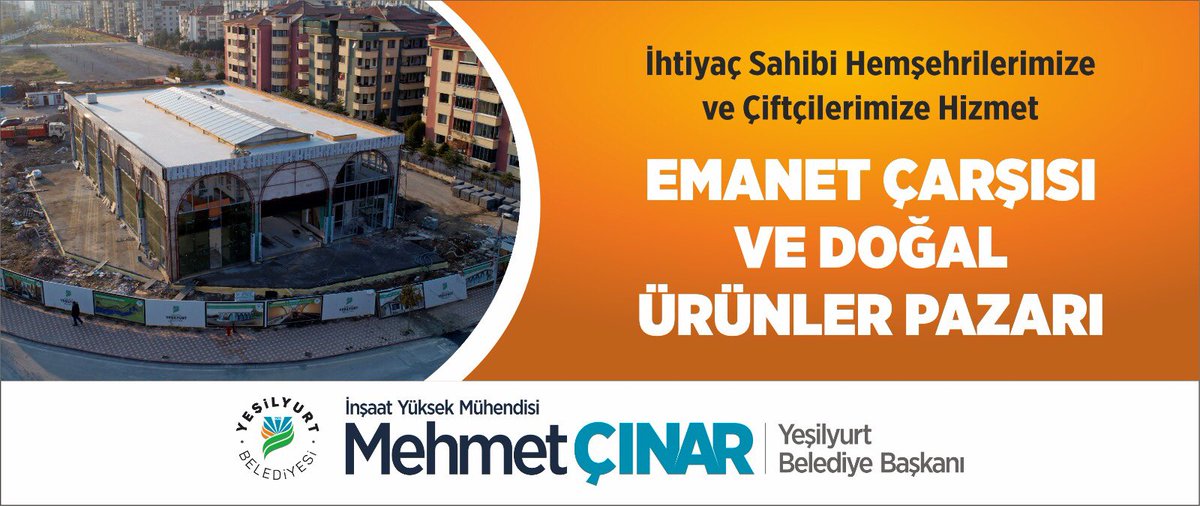 #MehmetÇınar
#YeşilyurtBelediyesi 
#MutluinsanlarınŞehriYeşilyurt