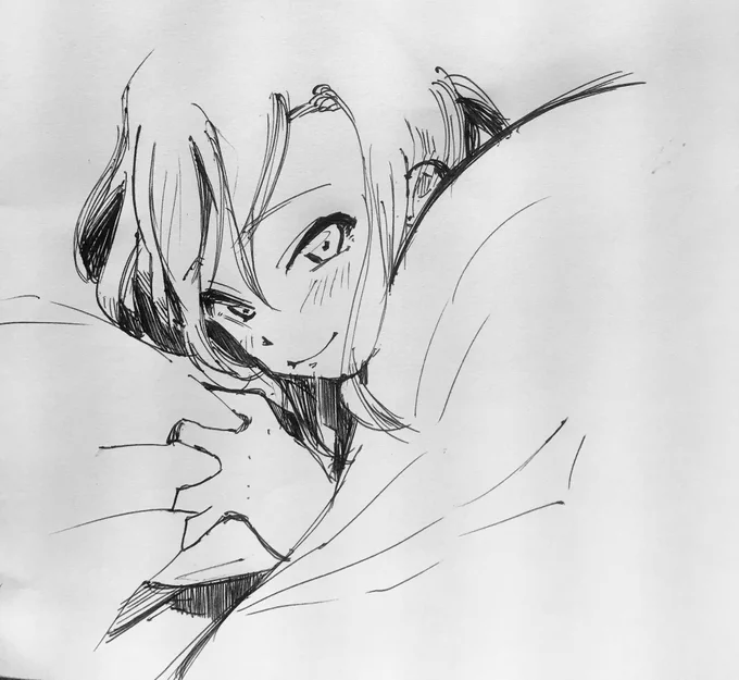 「おやすみ♡」 