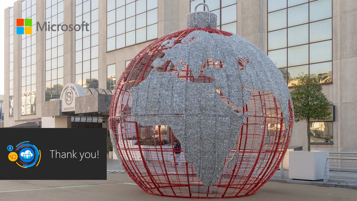 Microsoftbe's tweet image. Thanks all for joining us at #MSTechSummit today! 🎉🙌✨