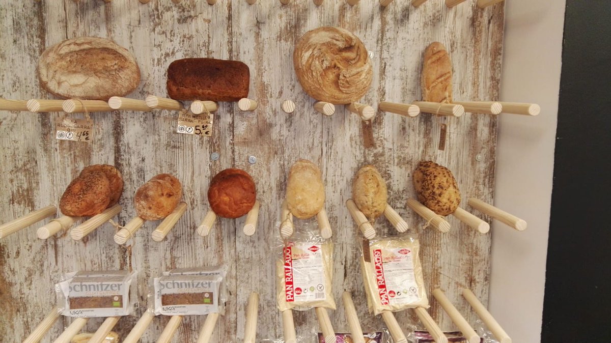 La nostra selecció de pa per avui! #sensegluten #singluten #Calella
