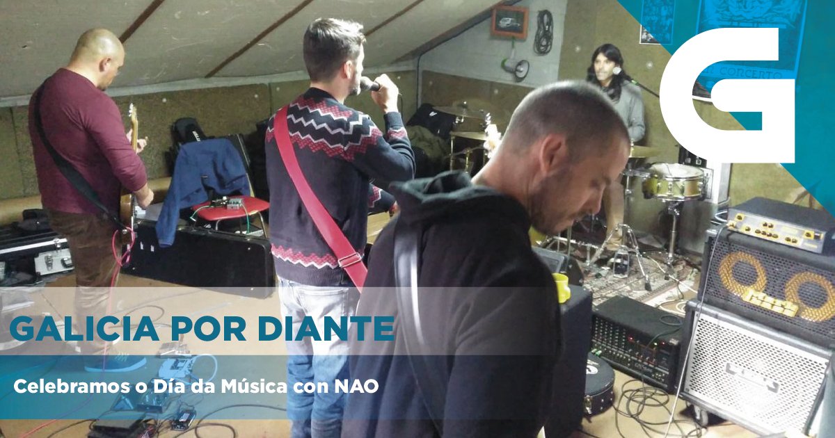 ▶️🔊 O grupo <a href="/somosnao/">Nao</a> abriu as portas do seu local de ensaio para celebrar no <a href="/GxDRadioGalega/">Galicia por Diante RG</a> o Día da Música. Falamos con eles do seu traballo de despedida 'Ata que o lume se apague'.

👉 radiogalega.gal/rg/destacados/…