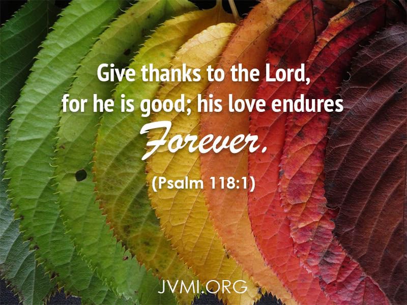 jewish_voice's tweet photo. "Give thanks to the Lord for He is good; His love endures FOREVER." (Psalm 118:1) #HappyThanksgiving2018  🦃 https://t.co/sA6gUUaPaM