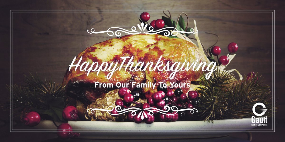 GaultEnergyCT's tweet photo. Happy Thanksgiving from our family to yours! https://t.co/5rbVCtdF0C