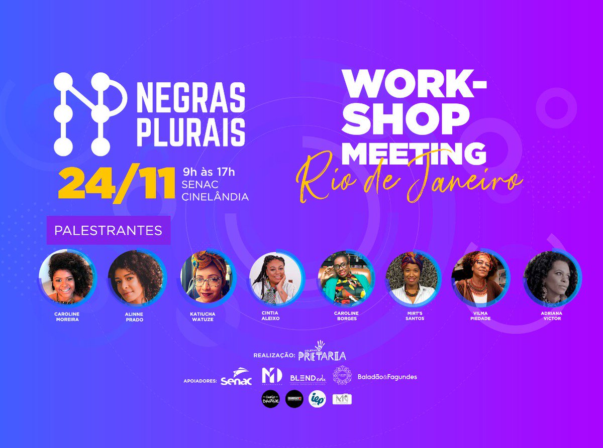 CrisMiguel20's tweet photo. @MumuzinhoC 

Nos ajude na divulgação do Projeto NEGRAS PLURAIS.

Esse projeto é para dar visibilidade e impulsionar negócios entre mulheres negras e simpatizantes com o protagonismo negro.

Mais detalhes:

@negrasplurais (Instagram)
https://t.co/BaZcNEK6ZL

#negrasplurais https://t.co/wnEejZnPqS