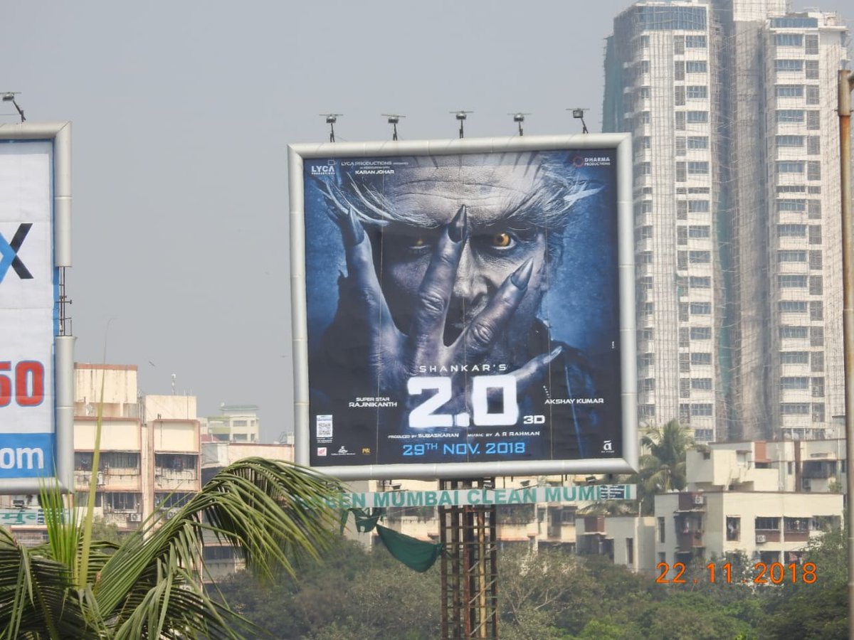 Bhushanadhau1's tweet photo. #2Point0Promotions
MUMBAI HIGHWAY UNDER CONTROL OF #2Point0 ⚡
@LycaProductions
#Rajinikanth #AkshayKumar https://t.co/jaj0zQNTl5