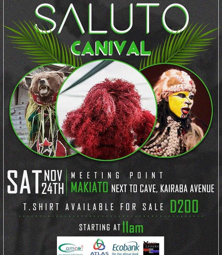 Be there , December luwo
Suluto carnival 
Join us for free !