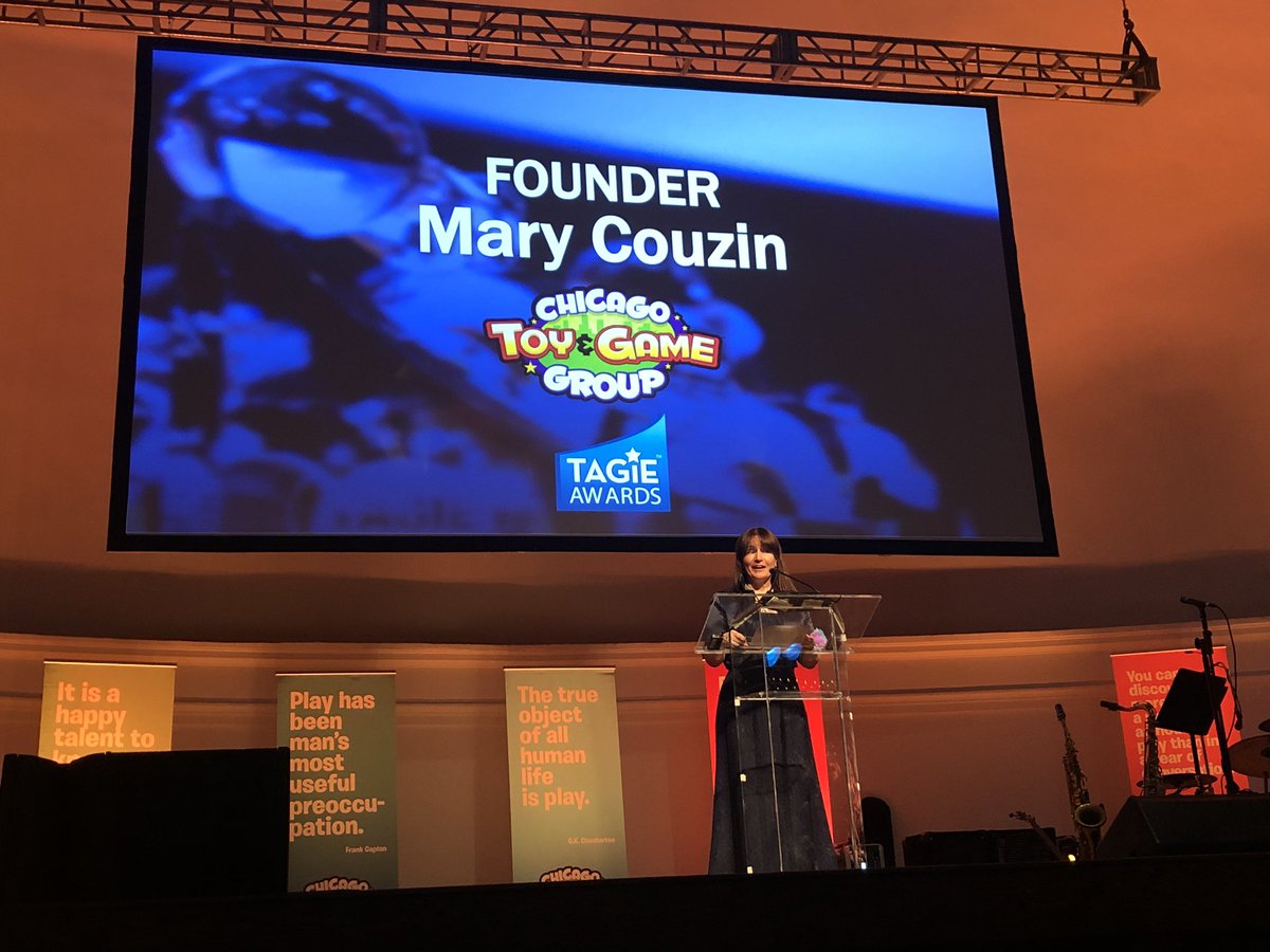 valvacante's tweet photo. Cheers to @ChiTAGWeek’s founder @MaryCouzin for continuing to bring together the brightest minds across the toy and game community.
#ChiTAG2018 https://t.co/pHpszq860m