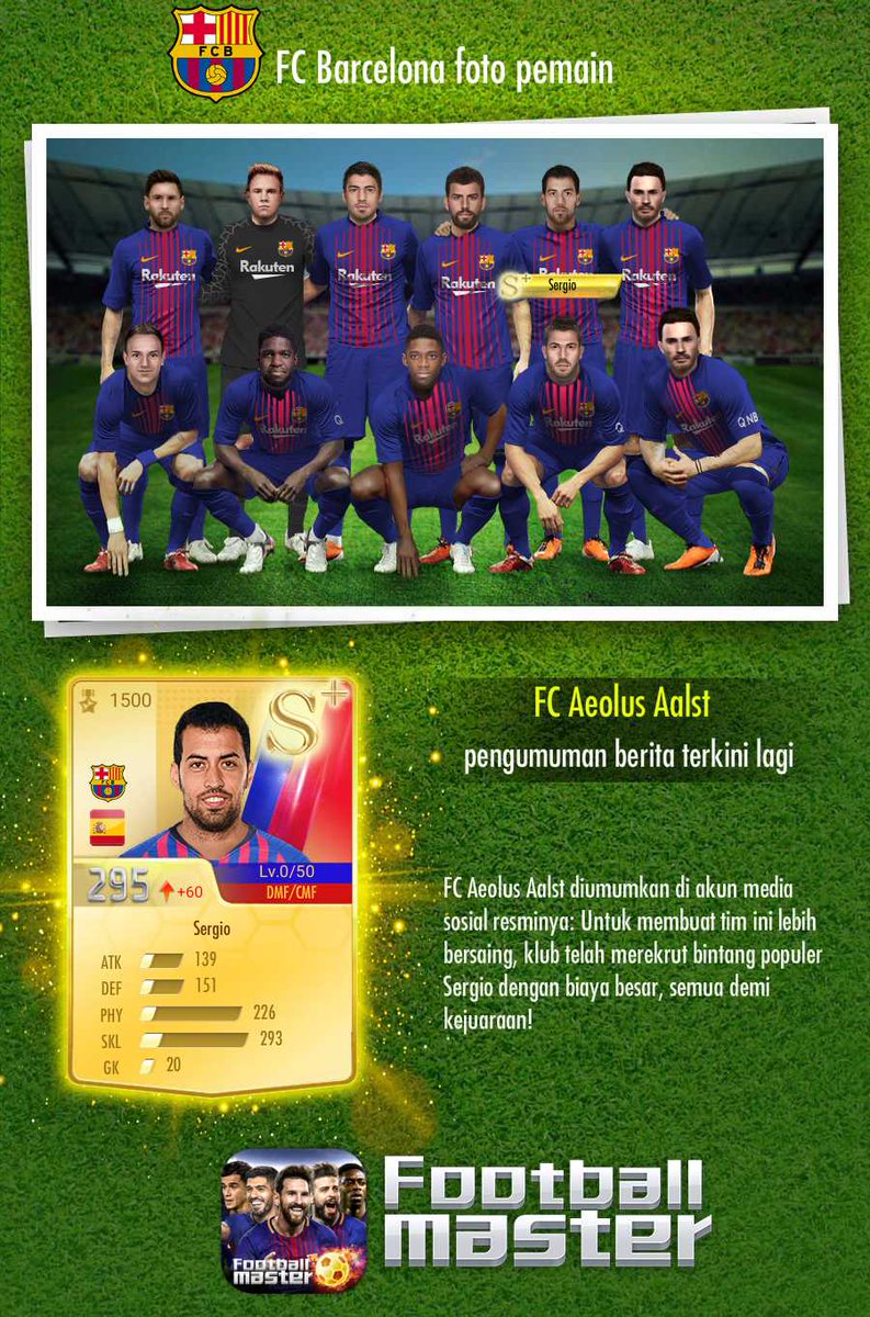 dwan000's tweet photo. FC Aeolus Aalst  pengumuman berita terkini lagi
FC Aeolus Aalst diumumkan di akun media sosial resminya: Untuk membuat tim ini lebih bersaing, klub telah merekrut bintang populer Sergio dengan biaya besar, semua demi kejuaraan! https://t.co/U29SzspQq4