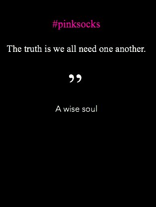 i am grateful for so many of U there r too many to list. the love &amp; kindness i have seen in ur eyes, &amp; the hugs i've been fortunate to share IRL w lots of U r the things that make each day a gift. #HappyThanksgiving to the #pinksocks tribe around the world. 🌍💖😊✨