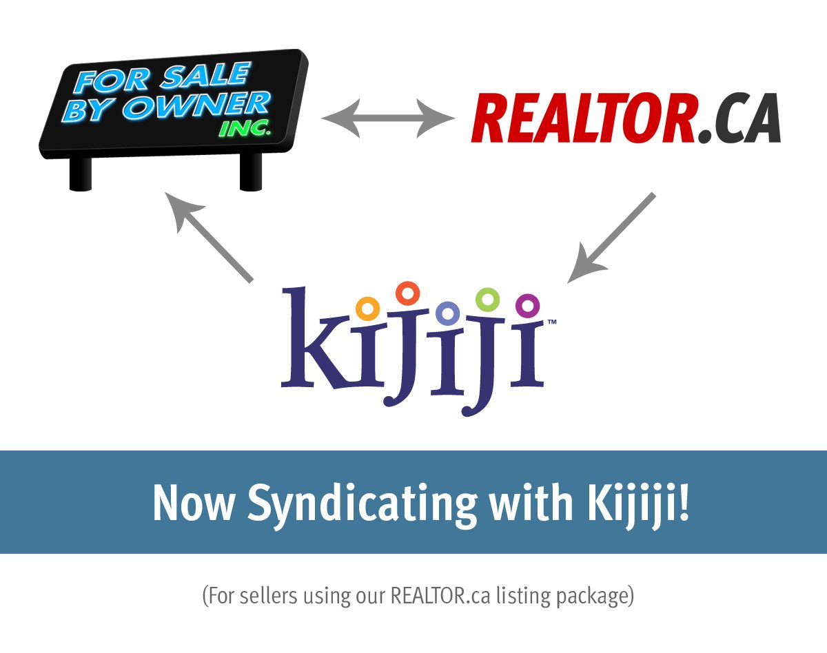 FSBO_Canada's tweet photo. NEW SERVICE: Our listings that are posted to https://t.co/JGHhgECMkl are now syndicating with Kijiji! This means even more exposure for our sellers' properties.

Get Started: https://t.co/YE3YSYaRKD

#SaveTheCommission #SellingAHome #RealEstate #FSBO #kijiji #Canada https://t.co/FLVeLdpEZz