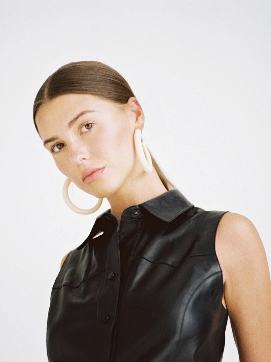 The Unique Earring Trend Every Fashion Girl Should Add to Her Collection whowhatwear.com/faux-leather-e…