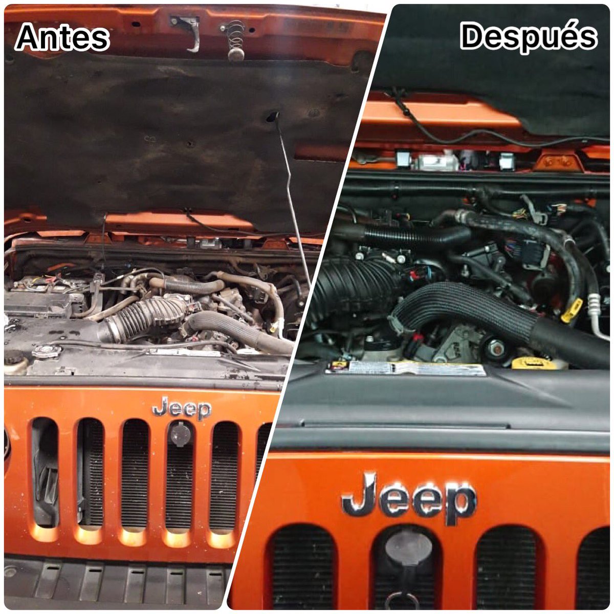 carshineoficial's tweet photo. ¿Se nota la diferencia? Así dejamos el motor de tu auto. Si lo traes sucio, te lo dejamos como nuevo. Gracias a nuestro cliente que confío su JEEP en nosotros. Súmate a nuestro Estilo #CarShine #LavadodeMotor
Consultas y Turnos: 11 5427-3961
https://t.co/4b48aHfpMk https://t.co/AgtzaSa1Oi