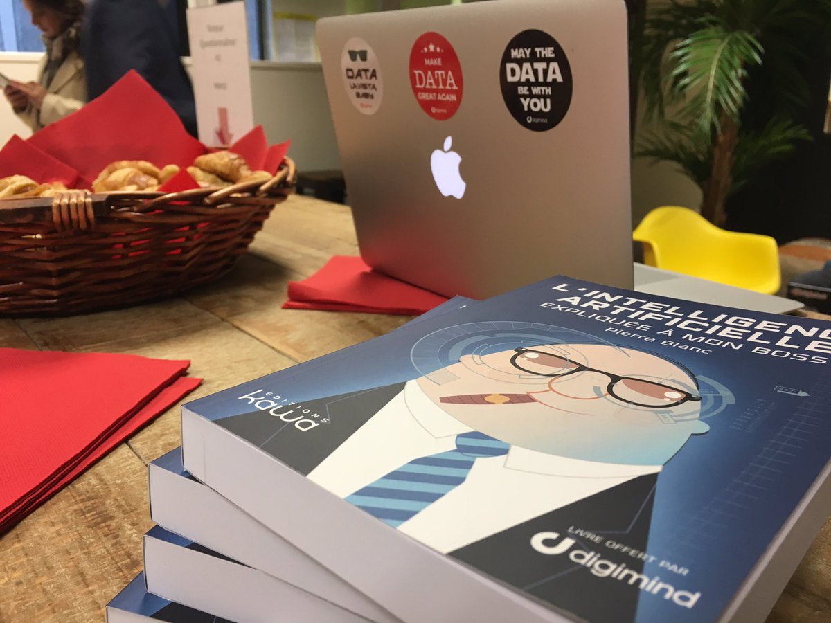 _pierreblanc's tweet photo. 🙏 à @digimind_FR @digimindci @patricedigi @aurelienblaha @franckfit de leur invitation pour parler des #fablesIA #AIfables le jour de la sortie de mon livre #IAamonboss chez @Editions_Kawa
🎬 Vidéo de @ygourven ▶️ https://t.co/jO5VozRf6q
⌨️ Slideshare ▶️ https://t.co/cKyiKGOm9J https://t.co/rwVZTtnomO
