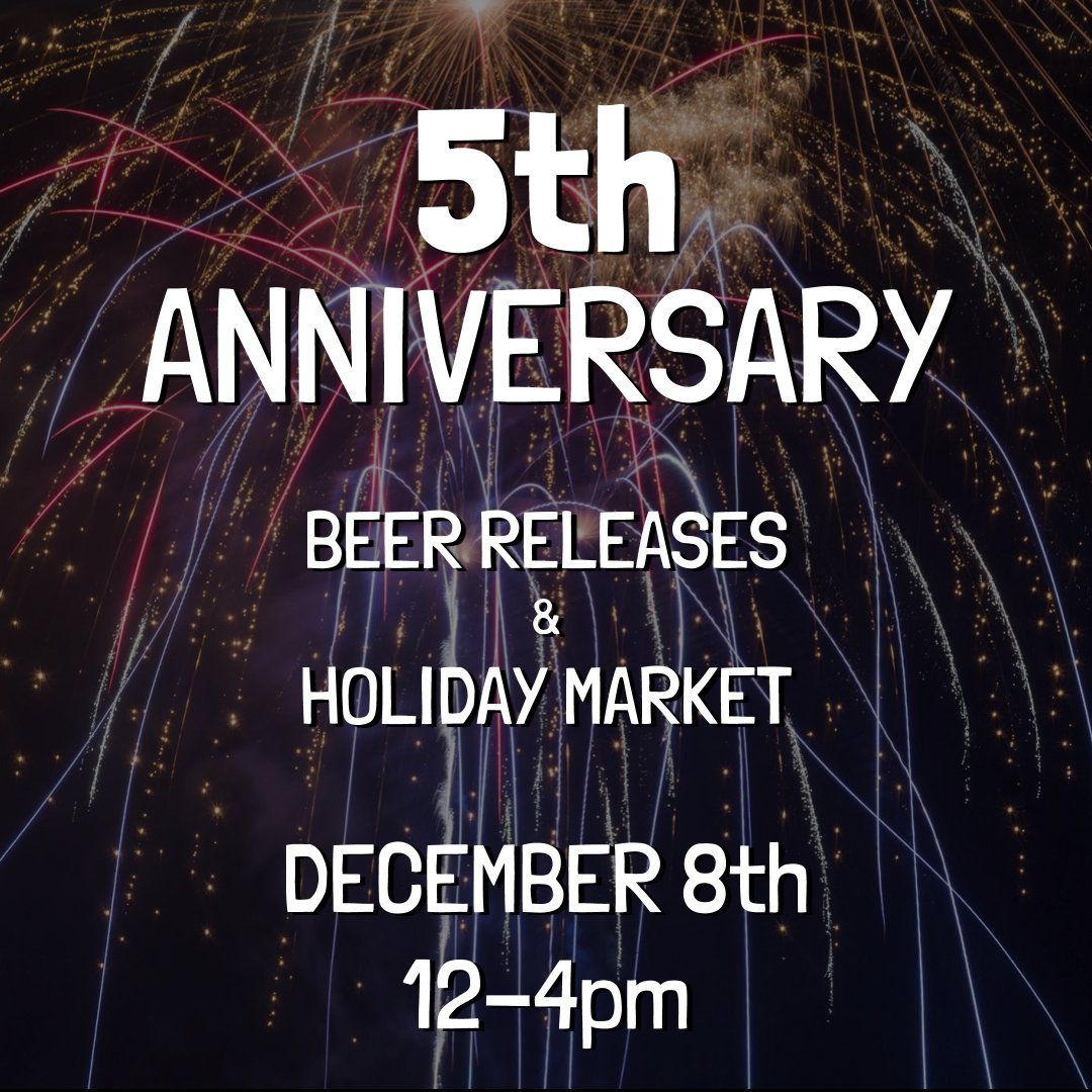 CBBeer's tweet photo. Come help us celebrate our 5th ANNIVERSARY on DECEMBER 8th from 12-4. There will be beer, ice cream, cheese, nuts, chocolate, crafts, and more!  #covered #5yearsofbeer #craftbeerottawa https://t.co/NQ7TOJzOVA