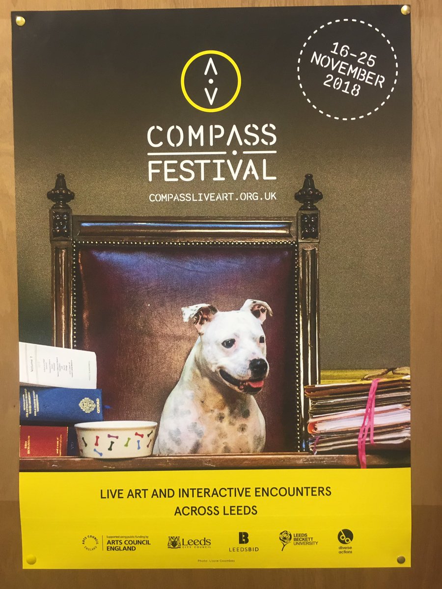 CompassFestLDS's tweet photo. We’ve still got three days left of #compass2018 and already have people keen to host #Compass2020 - there’s a tiring thought! @VictoriaLeeds_ @InkwellArts @leedslibraries https://t.co/ZlGkBFQSKU