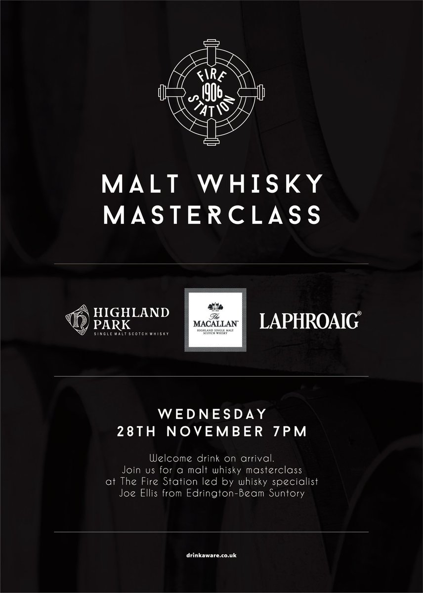 Join us for whiskies, nibbles and cocktails. Only a few spots left now!
#whisky #whatsoncheltenham #whiskytasting #startyourwinter