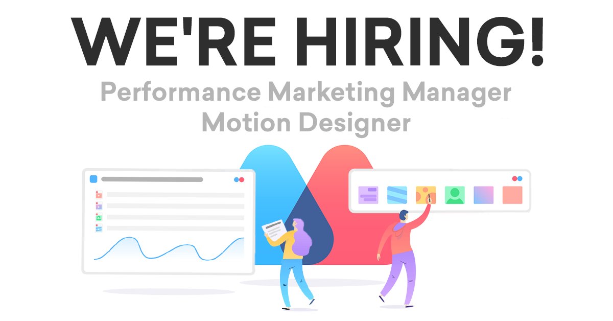 miriGrowth's tweet photo. 📢 We're hiring!  📢

Miri is growing, and we're looking for talented individuals to join the team and help us scale brilliant apps around the world.

We're looking for an analytical Performance Marketing Manager 📈 and a creative Motion Designer 🎨

https://t.co/LBhvIOINt2 https://t.co/tLZUm3rqQn