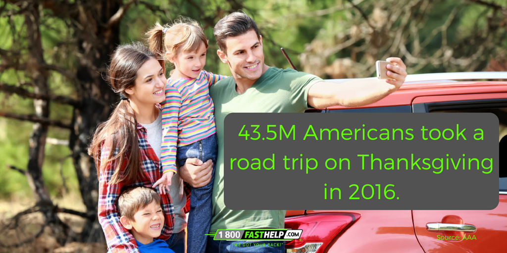 FastHelp_ATL's tweet image. If you're taking a road trip today, we hope it's a safe one! 🚘🛄 Happy #Thanksgiving! #roadsafety