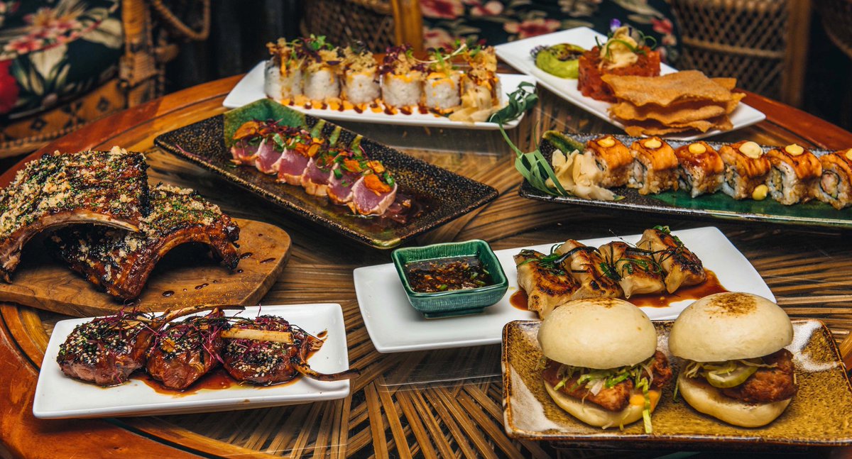 💛 🦃 Happy Thanksgiving Tiki-Lovers! 🇺🇸🎉 

Celebrate and feast on an array our delicious pan Asian dishes and sumptuous cocktails 🍹