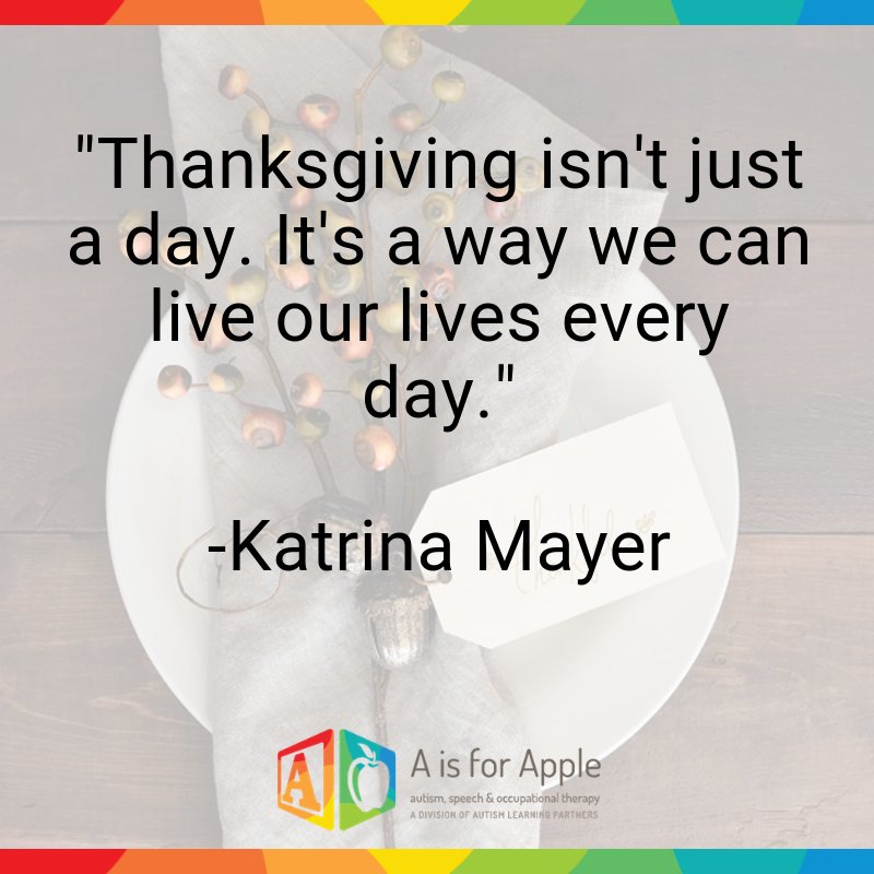 AIFA_Therapy's tweet photo. Happy Thanksgiving from our families to yours! https://t.co/pAKrT7Tb98