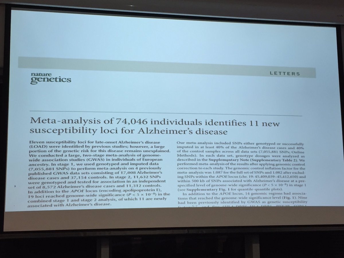sjturn's tweet photo. #II2018 @CUSystemsImmu Hearing from Prof Julie Williams how systems approaches can be used to study risk factors for Alzheimer’s disease. Couldn’t be done without international collaboration #brexit will likely impede progress https://t.co/ZO9AXWCnWJ