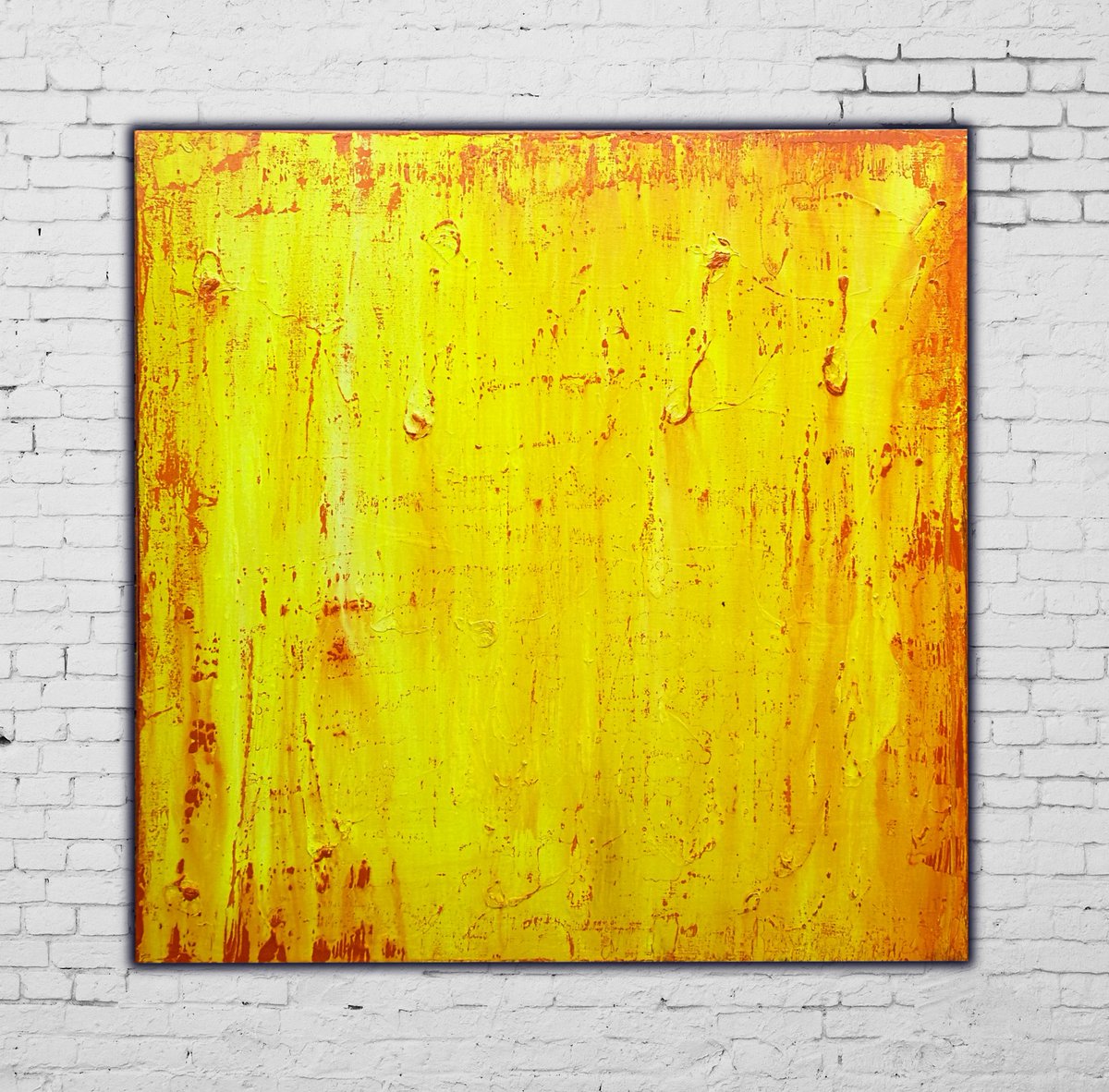 BBArtZone's tweet photo. Excited to share my new art Volver No2 - Orange Yellow Abstract Art - 90x90cm
.#yellowabstractart #texturedart #abstractart #orange #acrylic
Available here https://t.co/yXLUctWeCB https://t.co/wBlCXZPHmu