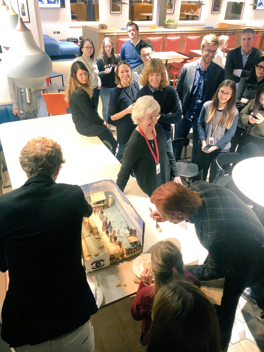 The annual Condé Nast Christmas bake off is back, and the Chanel runway sponge is delicious.