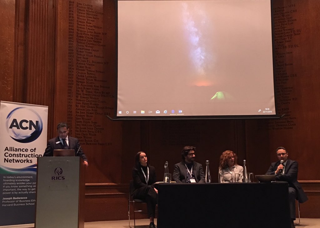 UkColander's tweet photo. Lovely to see 50:50 gender balance for the panel discussion at the ACN annual conference, talking about bringing future generations through for the good of the industry. #genderdiversity #builtenvironment @equilibnet #havingavoice #acnconference https://t.co/oOdNHIJJ8n