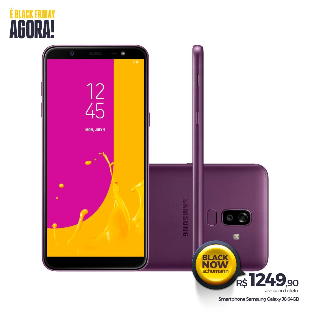 schumannoficial's tweet photo. A Black da Schumann jé está acontecendo, gente!! 🖤😍 #BlackNow

Que tal aproveitar e levar pra casa esse Galaxy J8 64GB da Samsung com um descontão? Clica aqui e garanta o seu antes que acabe 👉 https://t.co/Wxm4764jon https://t.co/avQ3iKsj9O