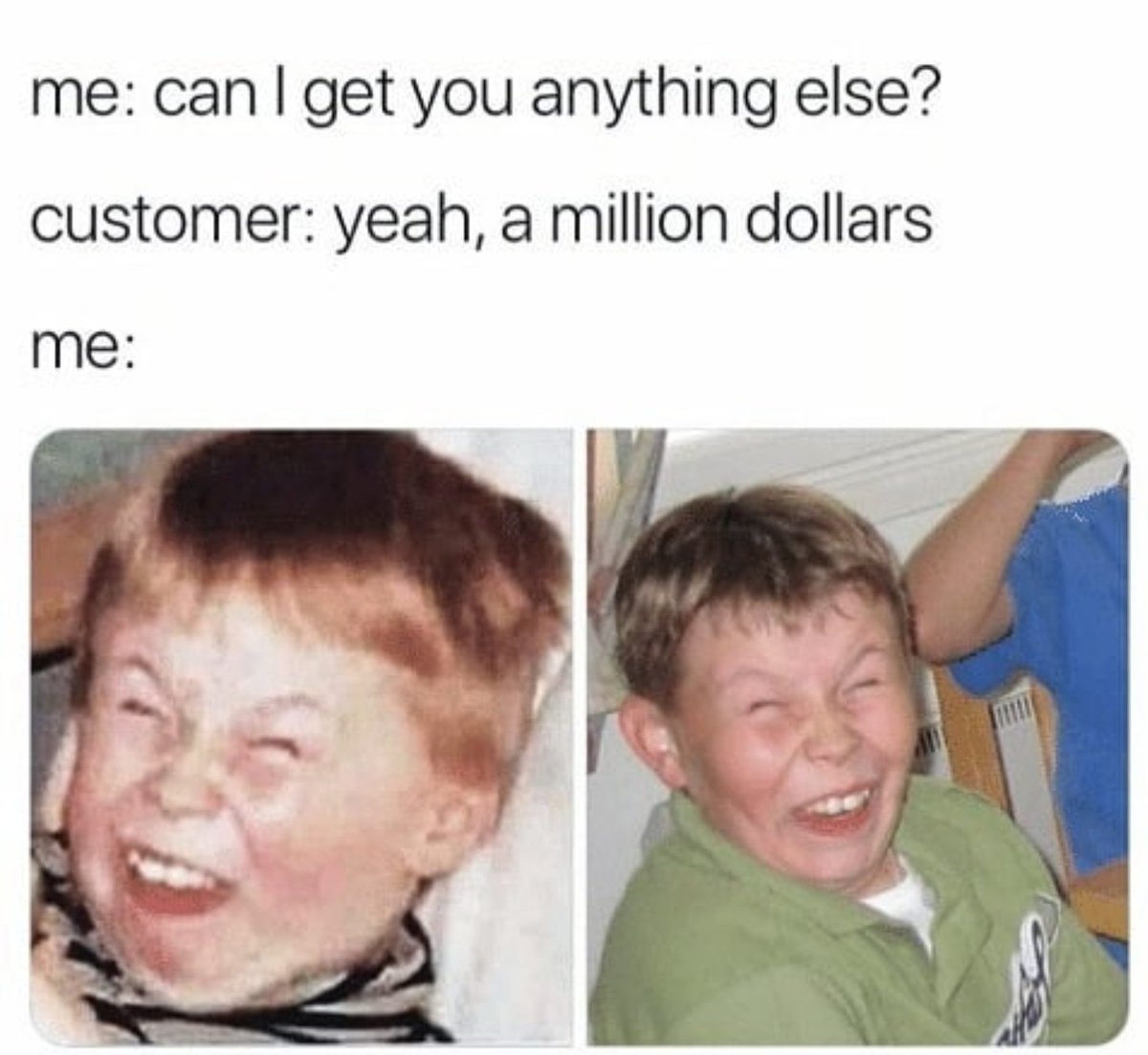 KrustyCusty's tweet photo. If I had a million, would I be helping you find that large shirt your too lazy to look for on your own?

#DearCustomer #RetailLife #retailproblems #RetailHell #customers #customers #BlackFriday #BlackFridayIsComing #BlackFriday2018 #shoppingonline #shoppershour #fml #Thanksgiving https://t.co/z11ahiSma4