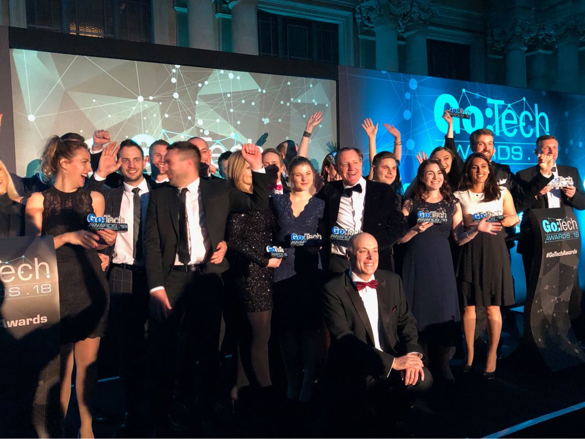 neilsalt's tweet image. Proud for @gooee to be awarded “Most Innovative use of software &amp;amp; cloud technology” at the #gotechawards 2018 - Well done Team #gooee for all the hard work!