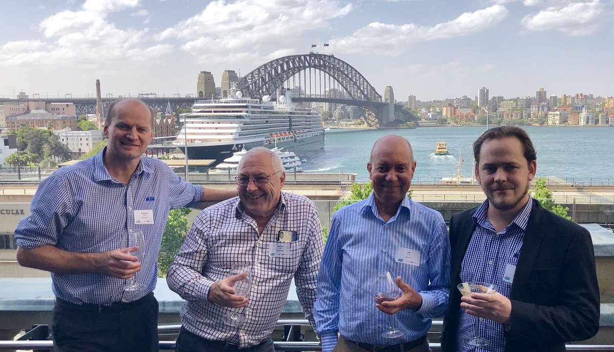 M_Eggenhuizen's tweet photo. @ASI_Solutions customer event at Cafe Sydney celebrating another successful year. A big thank you to all our customers.
We thank our sponsors @lenovo, @Microsoft and @APCbySchneider.
#celebration #technology #customers #thankyou #cafesydney #asisolutions #sydney #harbourcity https://t.co/a6iZXRQ97C