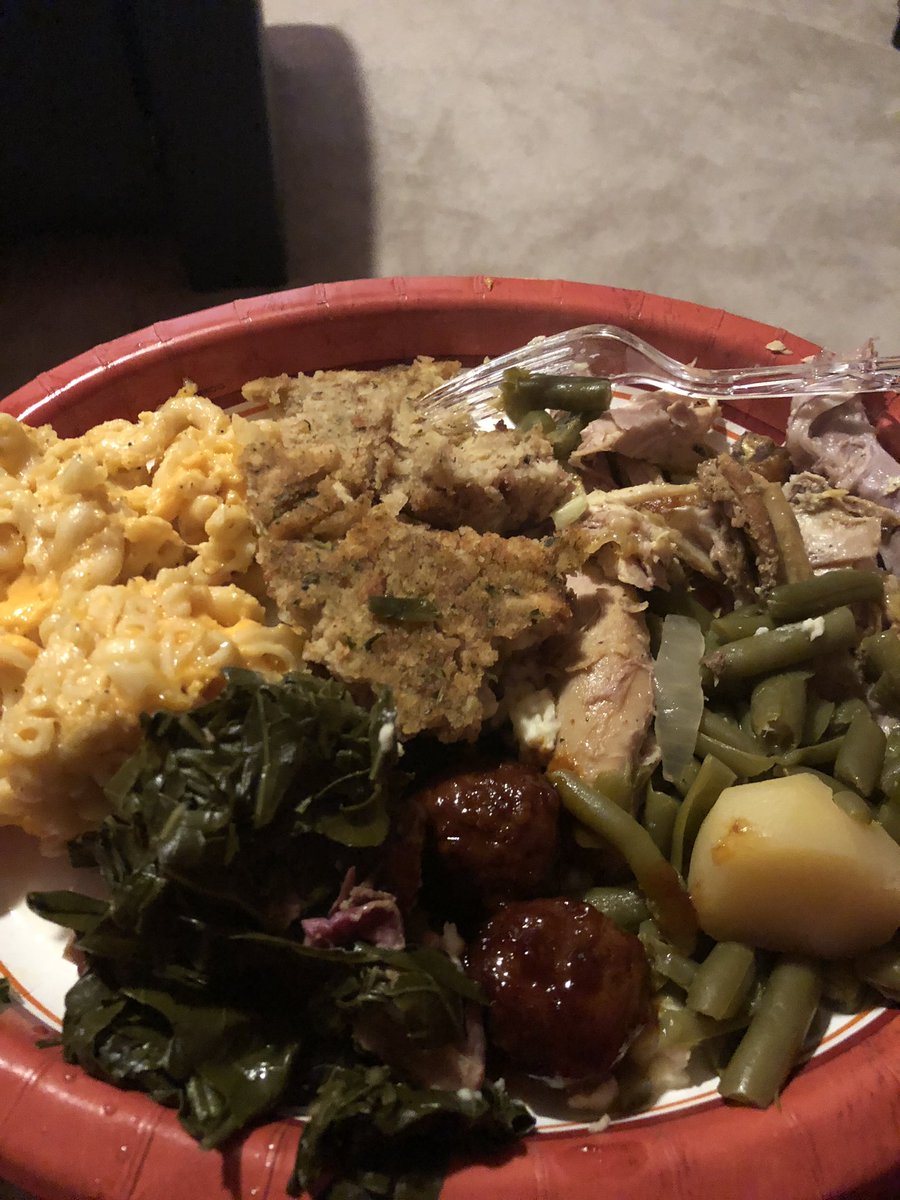 Biggest Plate Of Thanks Giving Food
