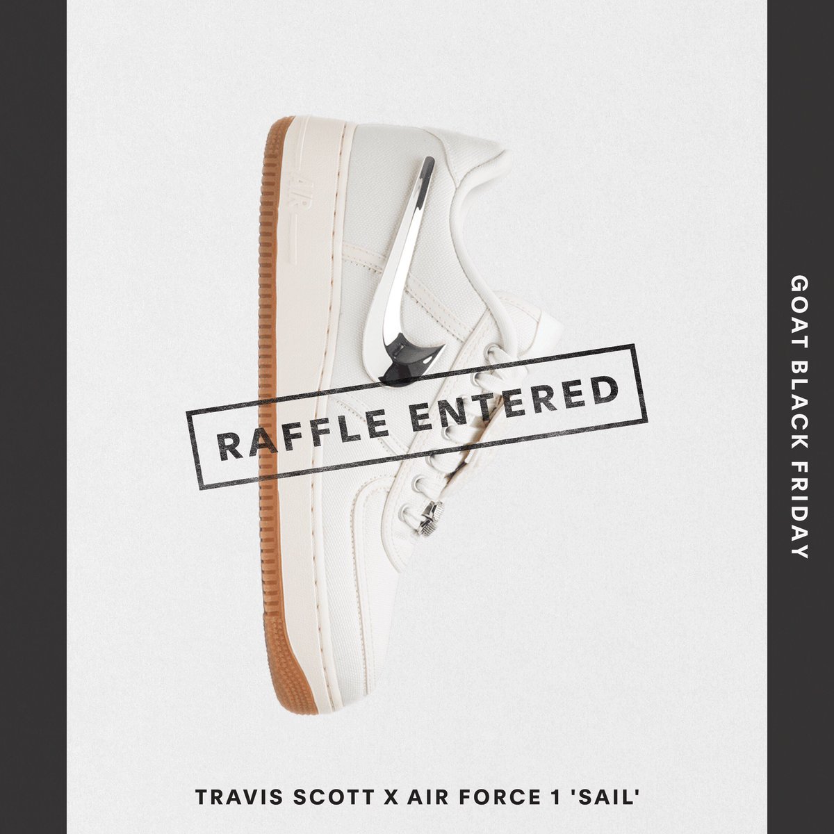Jsagon01's tweet image. Enter the #GOATBlackFriday Raffle for your chance to win the most coveted sneakers and other prizes. @goatapp goat.app.link/yvJ6DG372R
